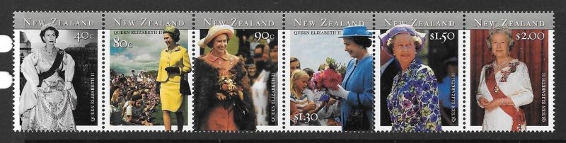 NEW ZEALAND SG2446a  2001 QUEEN ELIZABETH 75th BIRTHDAY MNH 