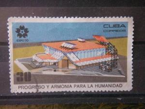 CUBA, 1970, used 30c, Scott 1506,  EXPO ’70, Osaka, Japan