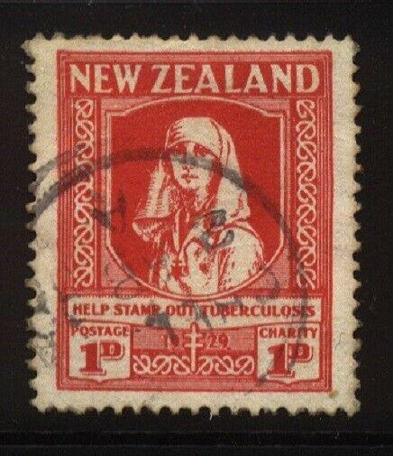 NEW ZEALAND 1929 Health Nurse fine used....................................23532