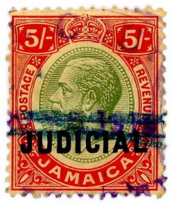 (I.B) Jamaica Revenue : Judicial 5/-