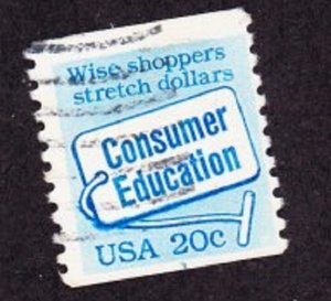 US #2005 Consumer Education Used PNC Single plate #3