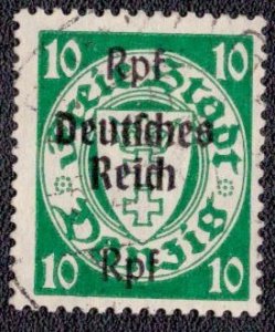 Danzig - 247 1939 Used