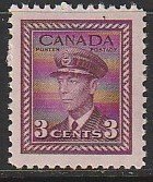 1943 Canada - Sc 252 - MNH VF - 1 single - George VI War Issue