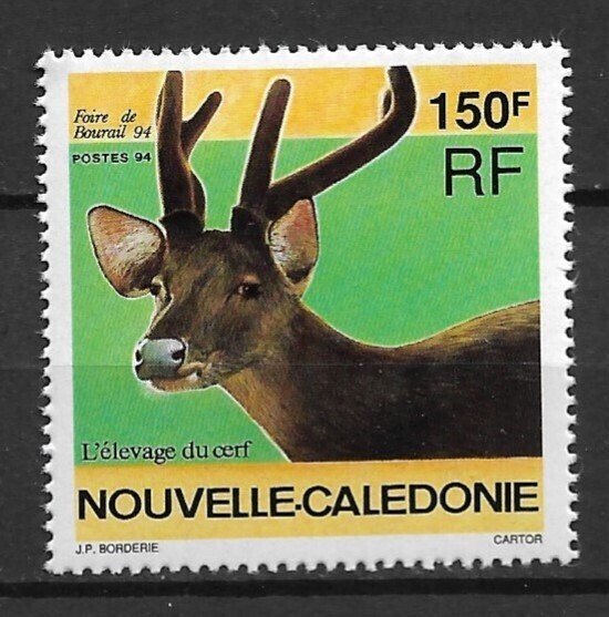 1994 New Caledonia 697 Stag MNH