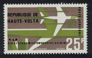 Upper Volta Inauguration of DC-8F Air Services 1966 MNH SG#200