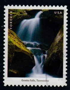 SC# 5800i - (68c) - Waterfalls Grotton, Tenn. - 9 of 12 Used Single Off paper