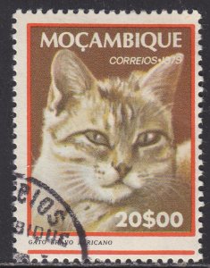 Mozambique 623 African Wild Cat 1979