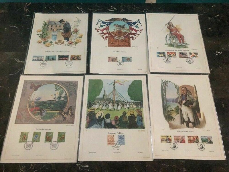 Awesome Collection Lot Of 38 United Kingdom First Day Issue Covers