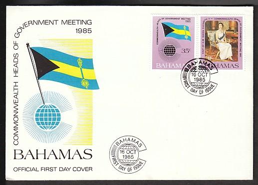 Bahamas 586-587  U/A FDC 