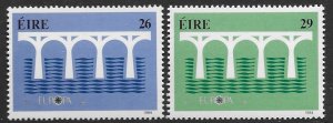 Ireland 592-93  1984  set  2  vf mint nh   Europa