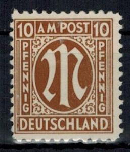 Germany - Allied Occupation - AMG - Scott 3N7 MNH