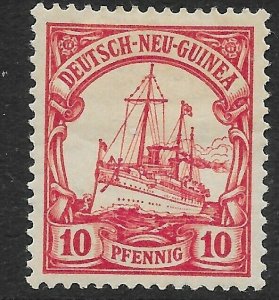 GERMAN NEW GUINEA SG9 1901 10pf CARMINE MTD MINT