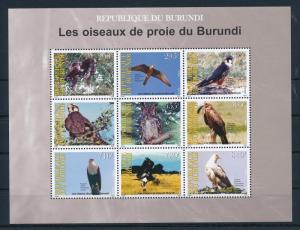[30037] Burundi 2009 Birds Vögel Oiseaux Ucelli  MNH Sheet