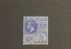 8895   Br Guiana   MH # 181   George V            CV$ 2.25