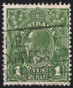 Australia SC#114 1d King George V Single (1931) Used