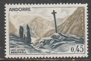 Andorre Fr.   149  (N**)    1961    ($$)