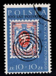 Poland Scott B107a Used  CTO stamp