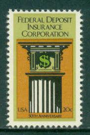 2071 20c FDIC Fine MNH