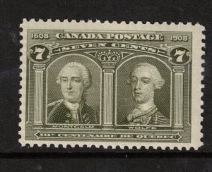 Canada #100 Mint Fine Never Hinged 