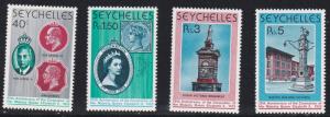 Seychelles # 413-416, Queen Elizabeth Coronation 25th Anniv.  NH, 1/2 Cat.