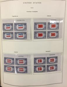 {BJ Stamps} UNITED STATES 20th Century Plate Block collection, 1933-62. CV $930