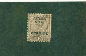 PATIALA INDIAN STATE O38 USED BIN $1.51