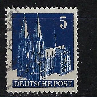 Germany AM-Post Scott # 636a, used