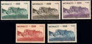 Scott #177-81 Stadium MNH