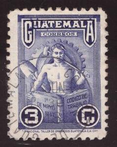 Guatemala  Scott 322 used stamp