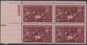 949 Doctors plate Block MNH