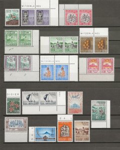 CEYLON 1958/62 SG 448/65 MNH Cat £60