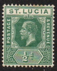 St. Lucia Sc #64 Mint Hinged