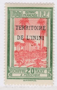 French Colony Inini Postage Two 1932-41 20cMH* Stamp A22P17F8848-