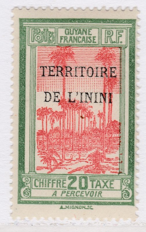 French Colony Inini Postage Two 1932-41 20cMH* Stamp A22P17F8848-