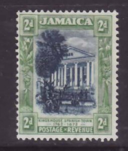 Jamaica-Sc#76- id13-unused og LH 1p Arawak woman-1921-