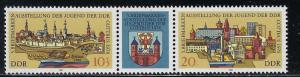 Germany DDR Scott # 1925a, mint nh, se-tenant