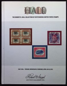 Siegel 1096-The Robert R. Hall Collection of Outstanding United States Stamps