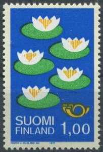 Finland Sc#594 MNH, 1m ultra & multi, Norden 1977 (1977)