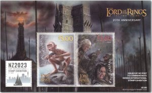 New Zealand 2023 MNH Stamps Souvenir Sheet Scott 3039b The Lord of the Rings