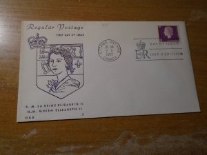 Canada  #  403  FDC  H & E Cachet   unaddressed