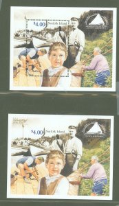 Norfolk Island #703-704  Single (Complete Set)