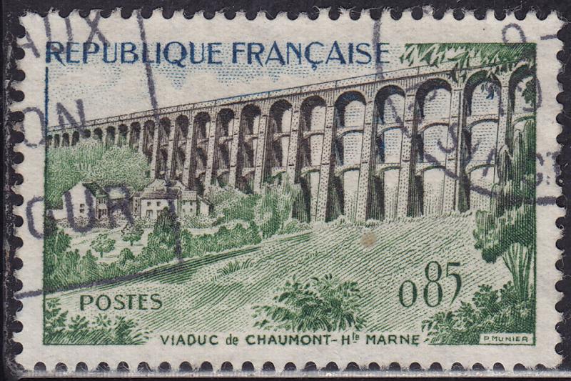 France 948 Chaumont Viaduct 1960