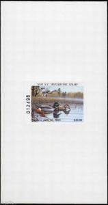 NORTH CAROLINA #22A 2004 STATE DUCK STAMP ADHESIVE TYPE MALLARD Gerald Putt