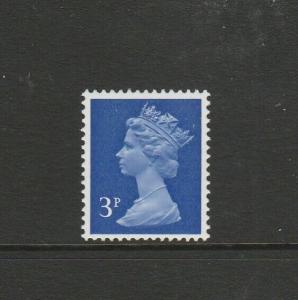 GB Machin 1971 3p Missing Phosphor UM/MNH SG 855Ey