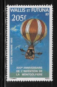 Wallis and Futuna islands 1983 Manned flight Bicentenary Sc C121 MNH A2085