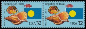 US 2999 Republic of Palau 32c horz pair MNH 1995