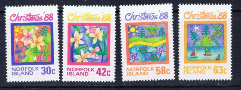 Norfolk Is 440-43 MNH 1988 Christmas