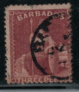 Barbados 1873 38 Used 