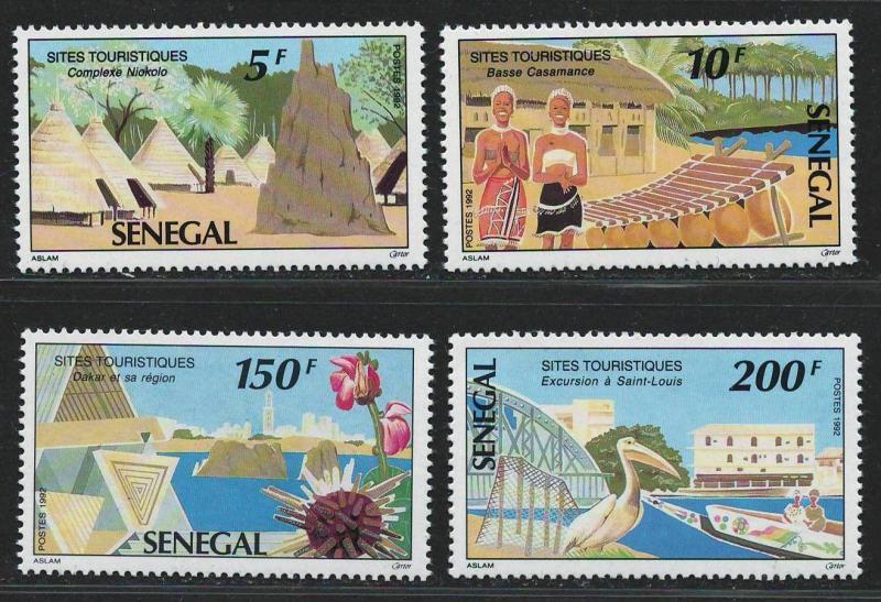 Senegal 1992 Very Fine MNH Stamps Scott # 988-991 CV 3.50 $