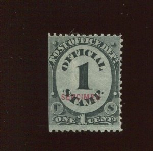 O47Sa Post Office Dept Official 'SEPCIMEN' ERROR Specimen Stamp (Bx 4343)